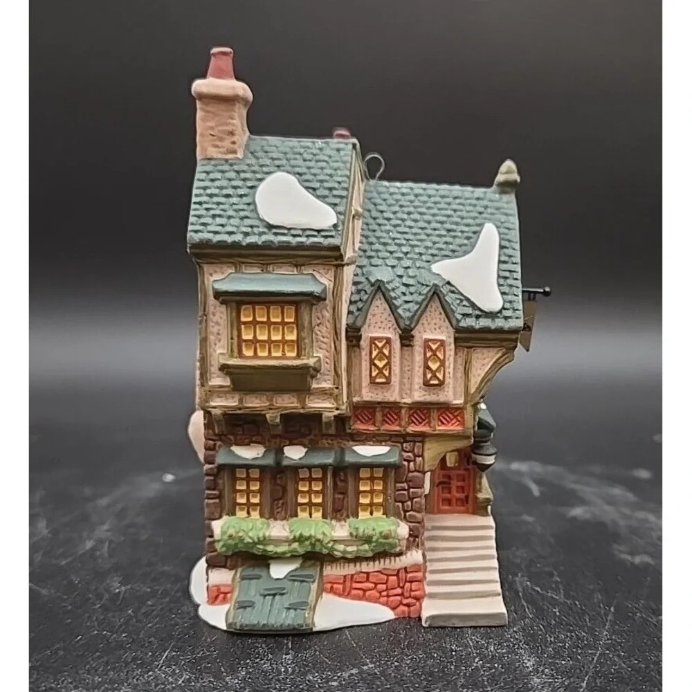 Dept 56 The Pied Bull Inn Ornament Dickens Village 1993 Collectors Edition Boxed